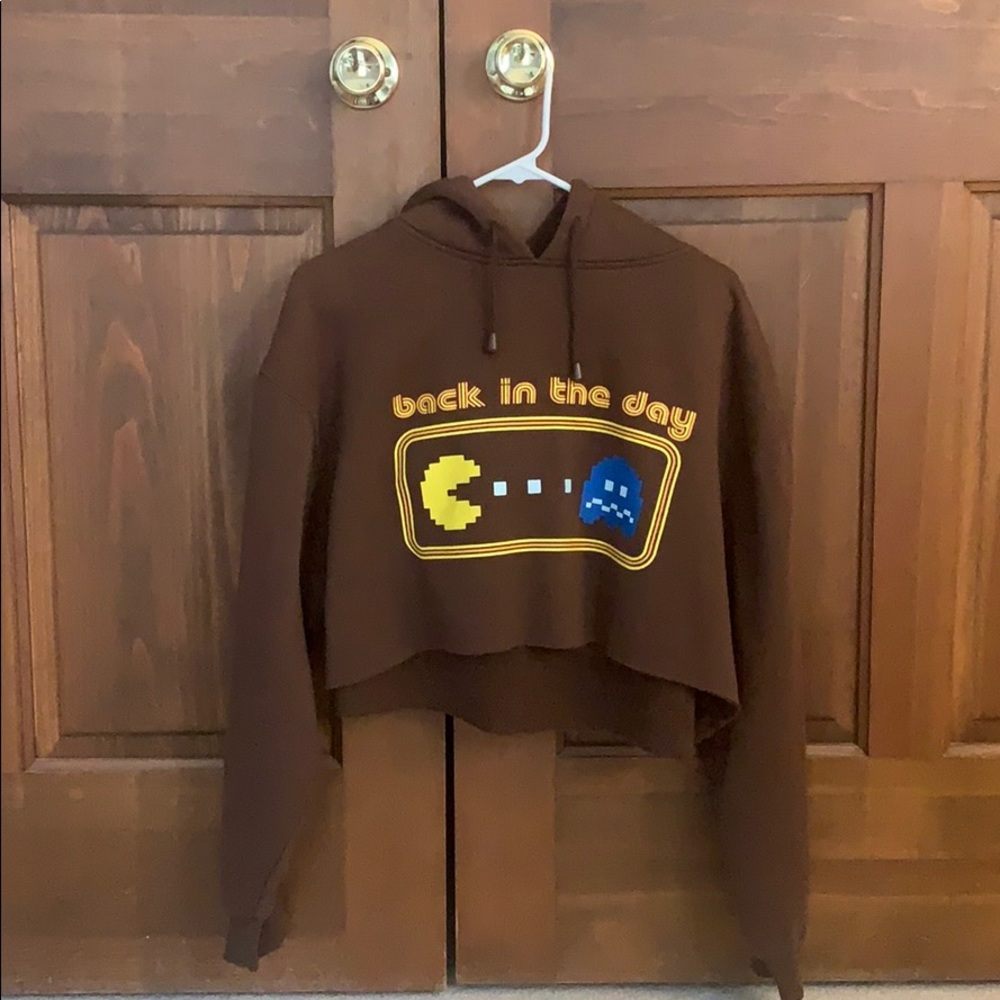 WORN ONCE Cropped Parkman Hoodie